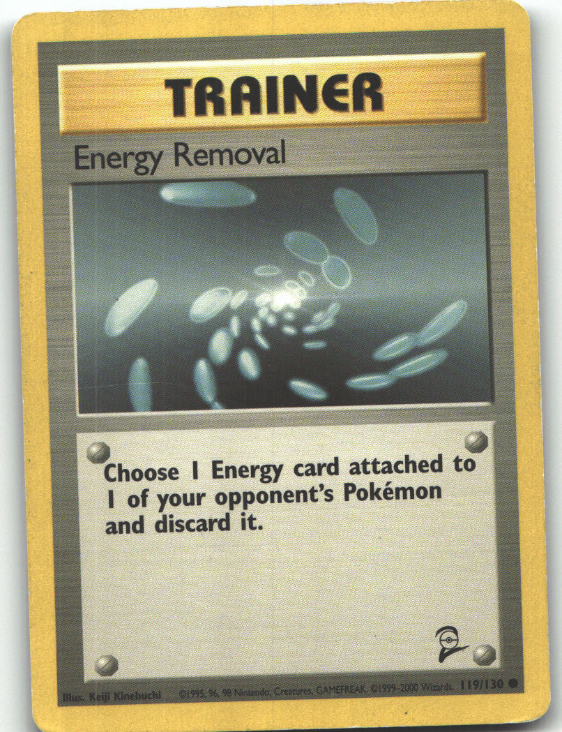 Energy Removal
