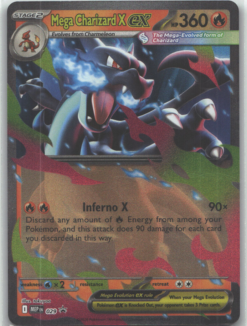 Mega Charizard X ex - 029
