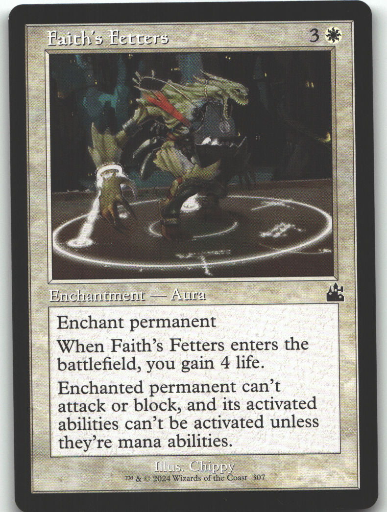 Faith's Fetters (Retro Frame)
