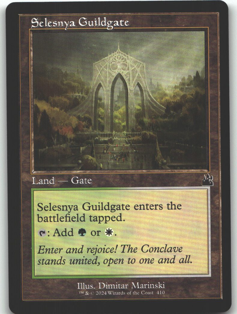 Selesnya Guildgate (Retro Frame)