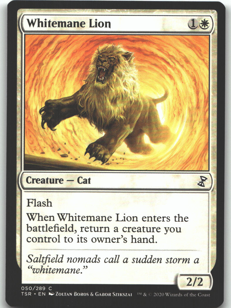 Whitemane Lion
