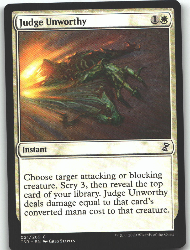 Judge Unworthy