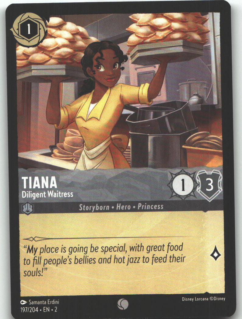 Tiana - Diligent Waitress