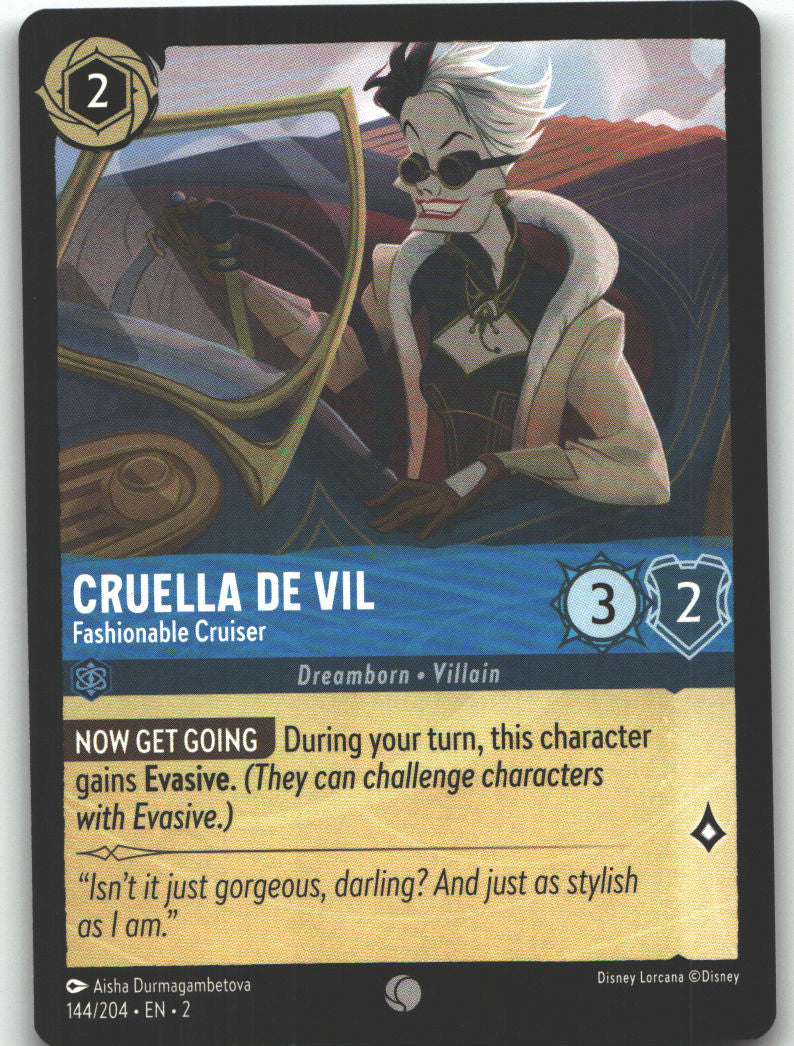Cruella De Vil - Fashionable Cruiser