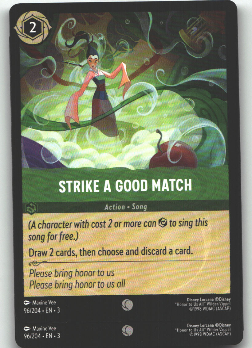 Strike a Good Match