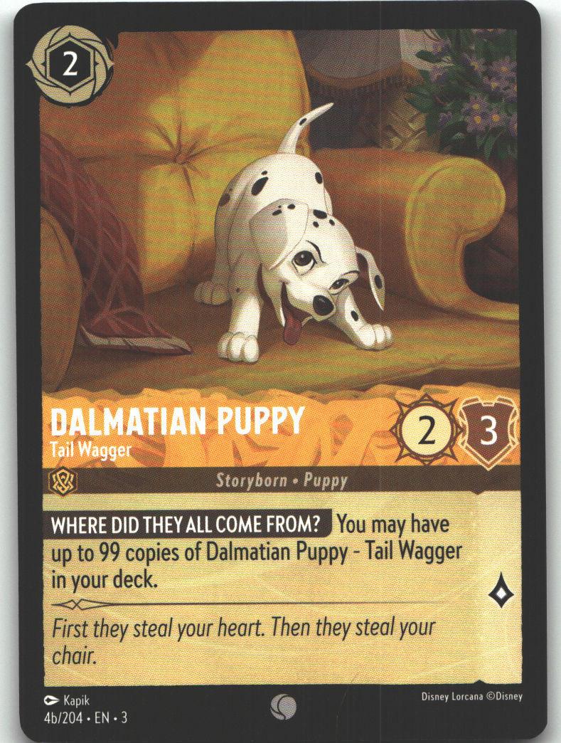 Dalmatian Puppy - Tail Wagger (4b/204)