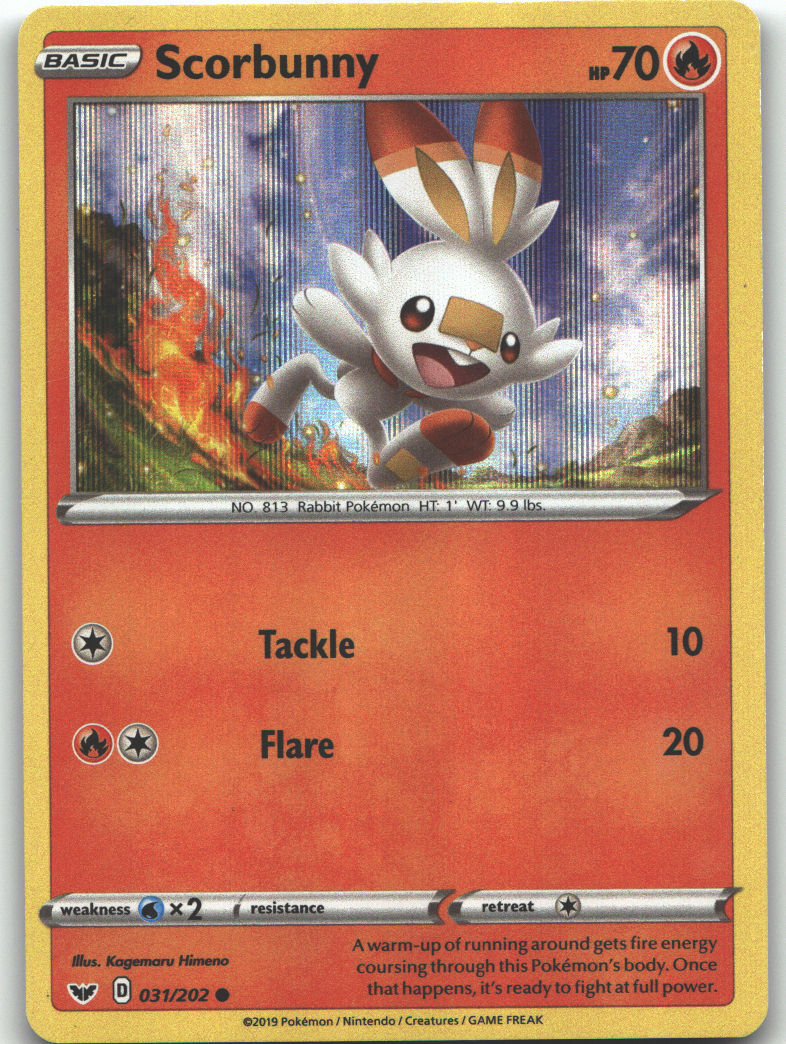 Scorbunny - 031/202 (Premium Collection)