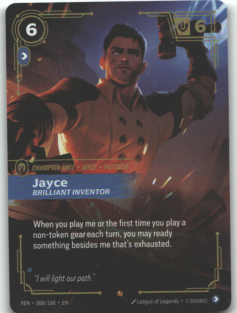 Jayce, Brilliant Inventor