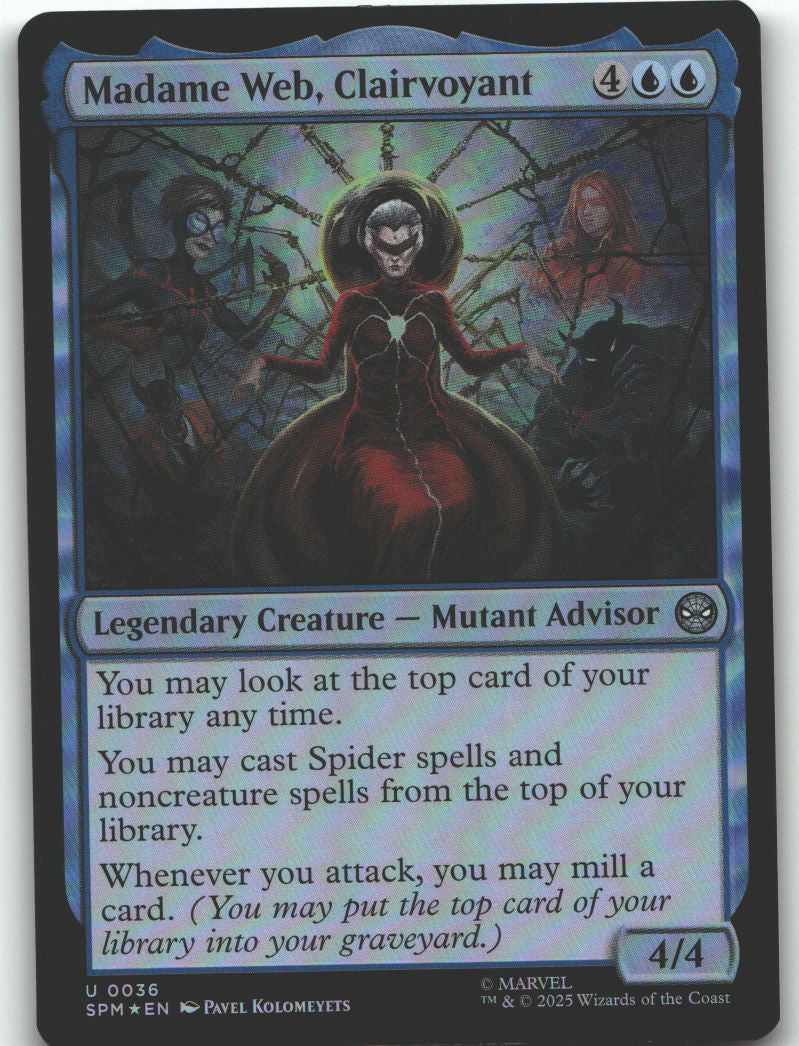 Madame Web, Clairvoyant