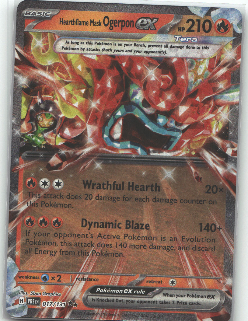 Hearthflame Mask Ogerpon ex - 017/131