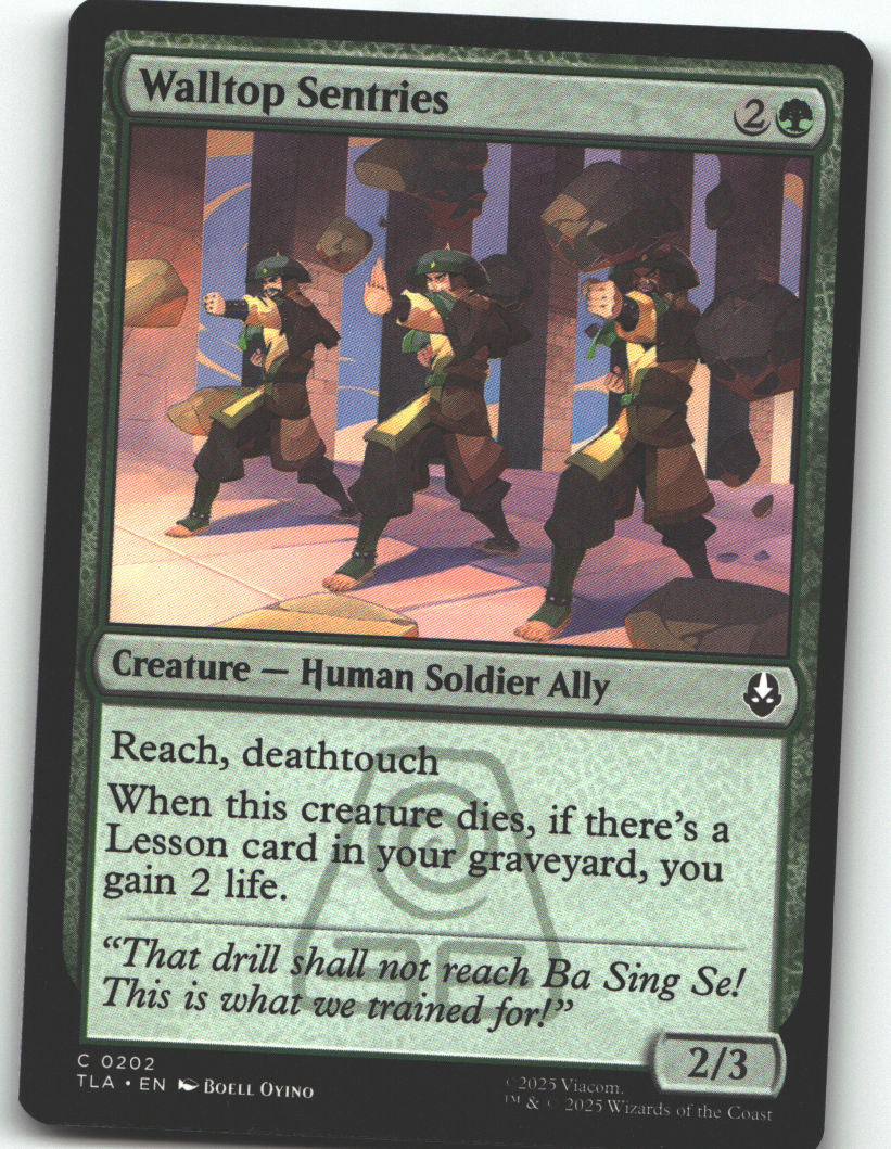 Walltop Sentries