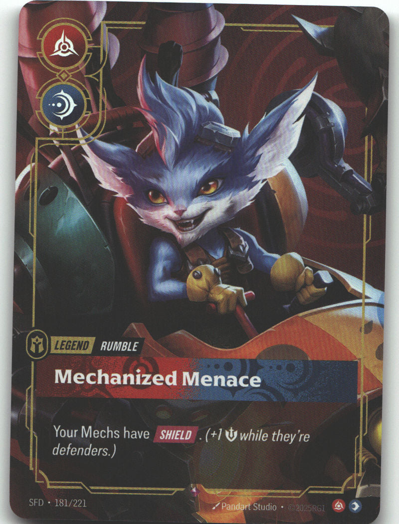Rumble, Mechanized Menace
