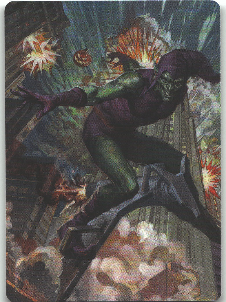 Green Goblin Art Card (26/54)