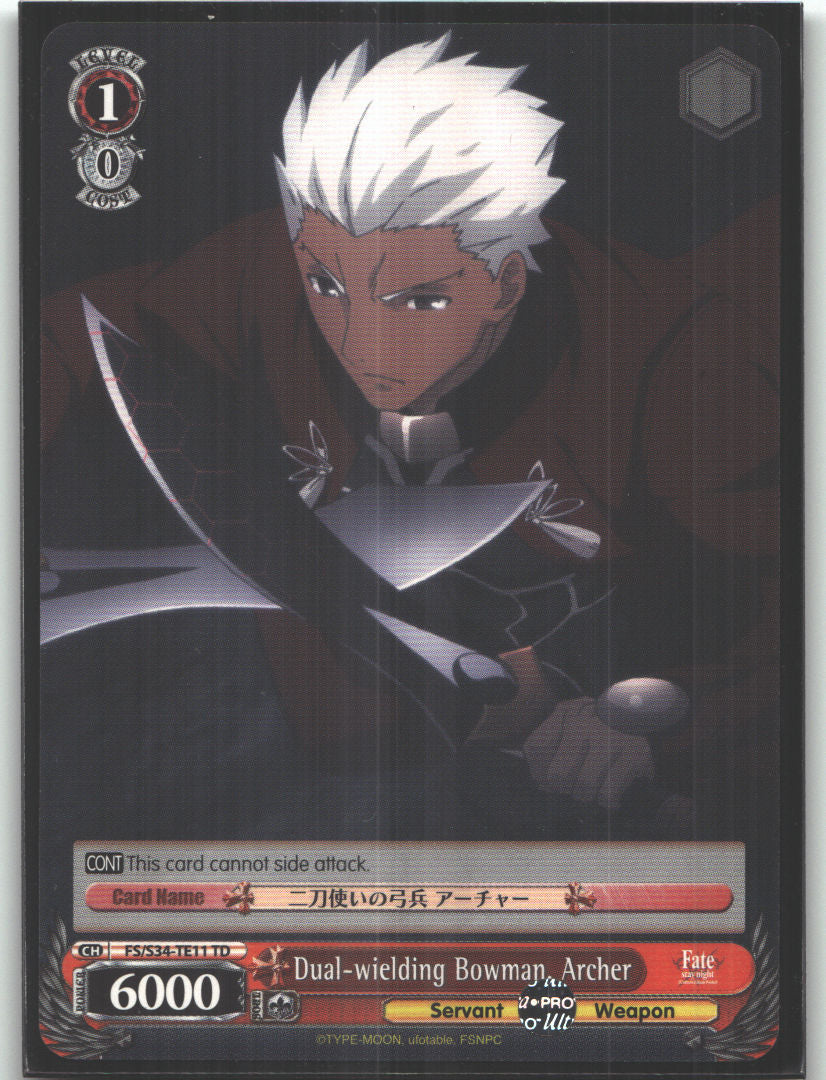 Dual-wielding Bowman, Archer (TD)