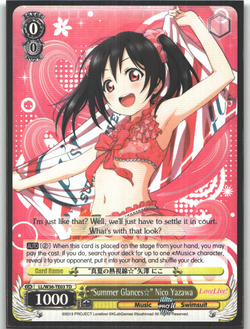 "Summer Glances" Nico Yazawa