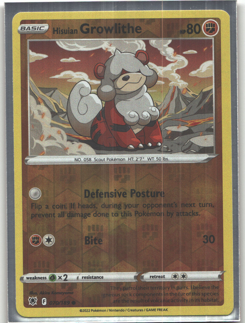 Hisuian Growlithe