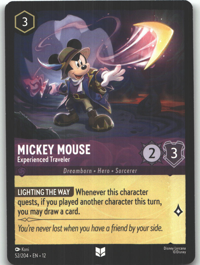 Mickey Mouse - Experienced Traveler