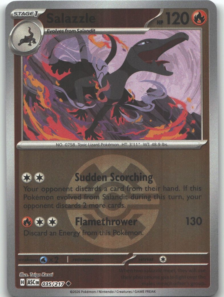 Salazzle - 035/217 (Quick Ball)