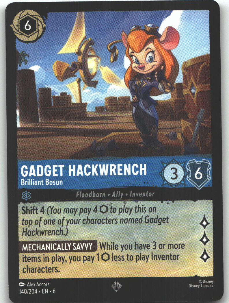 Gadget Hackwrench - Brilliant Bosun