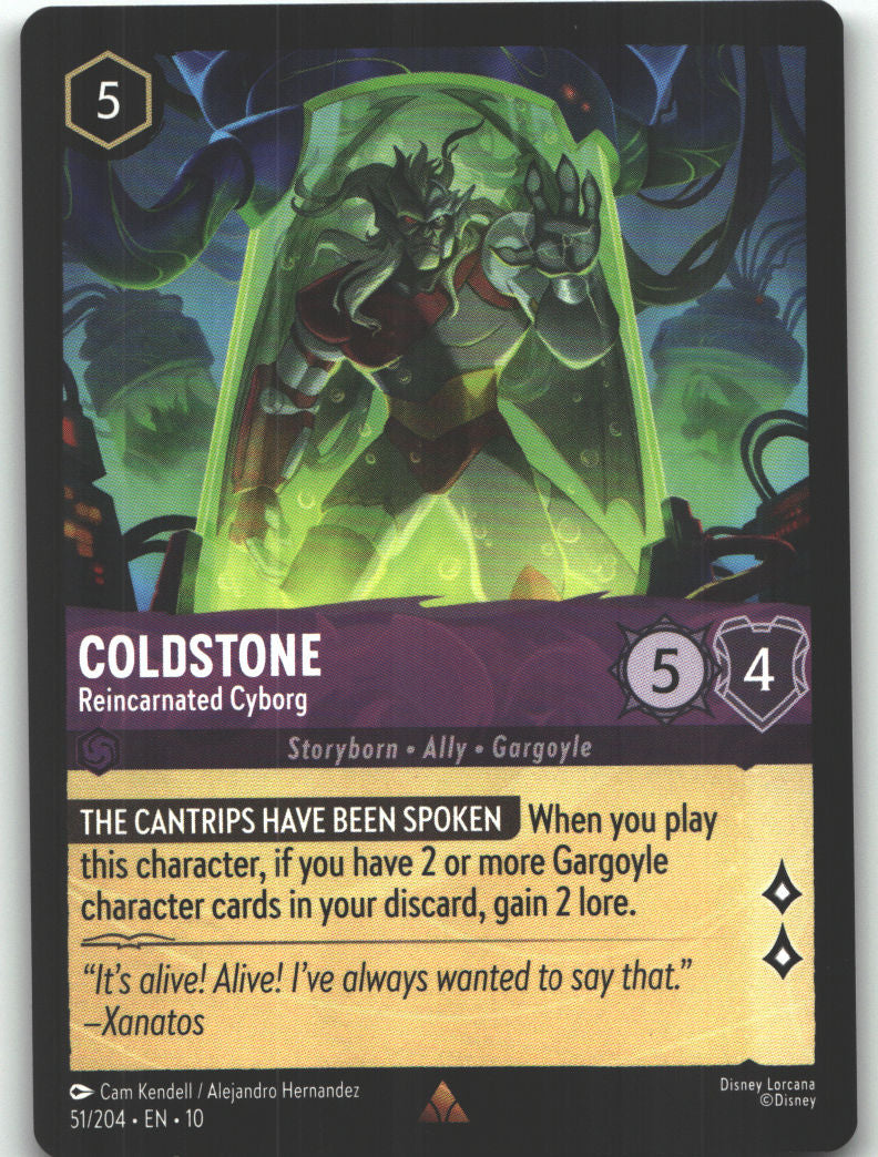 Coldstone - Reincarnated Cyborg