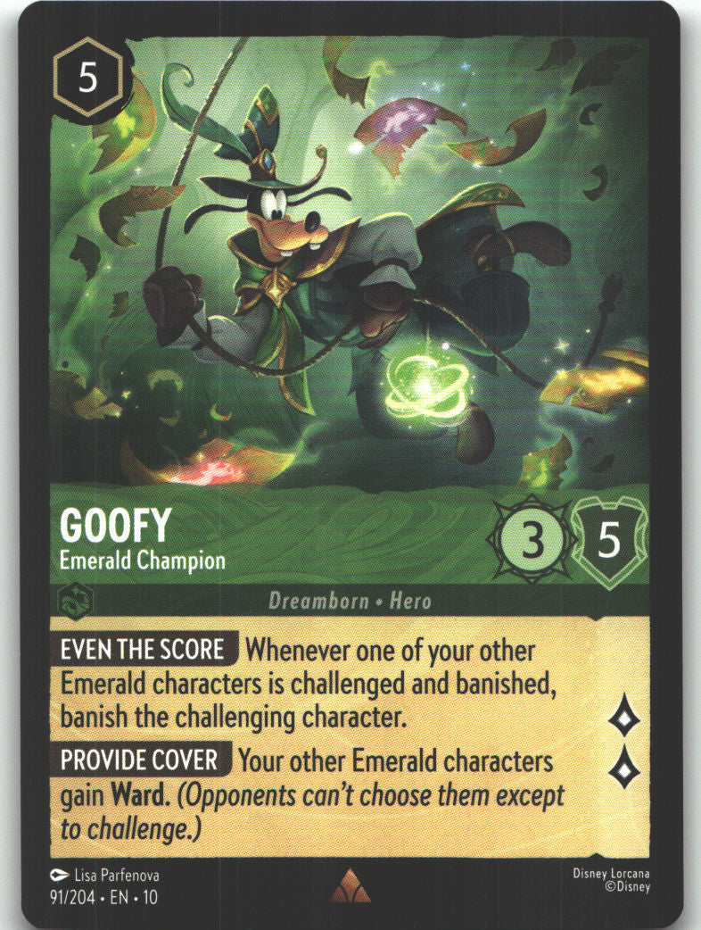 Goofy - Emerald Champion