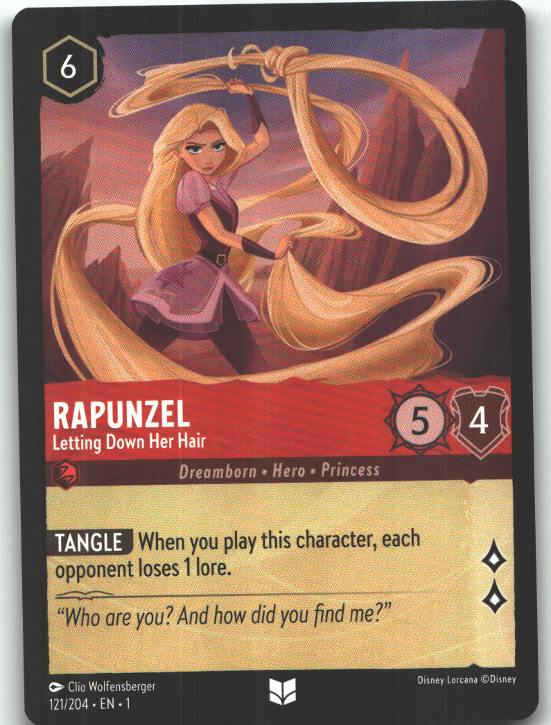 Rapunzel - Letting Down Her Hair