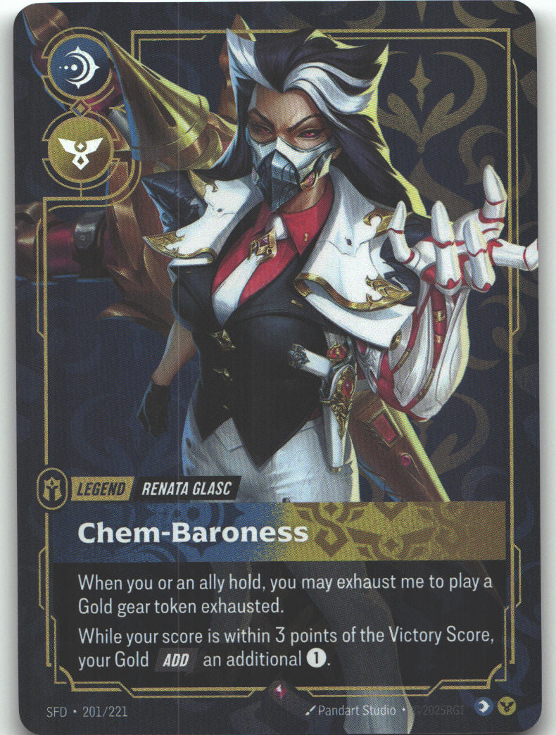 Renata Glasc, Chem-Baroness