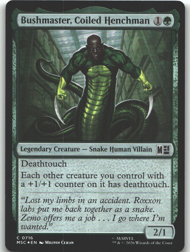 Bushmaster, Coiled Henchman