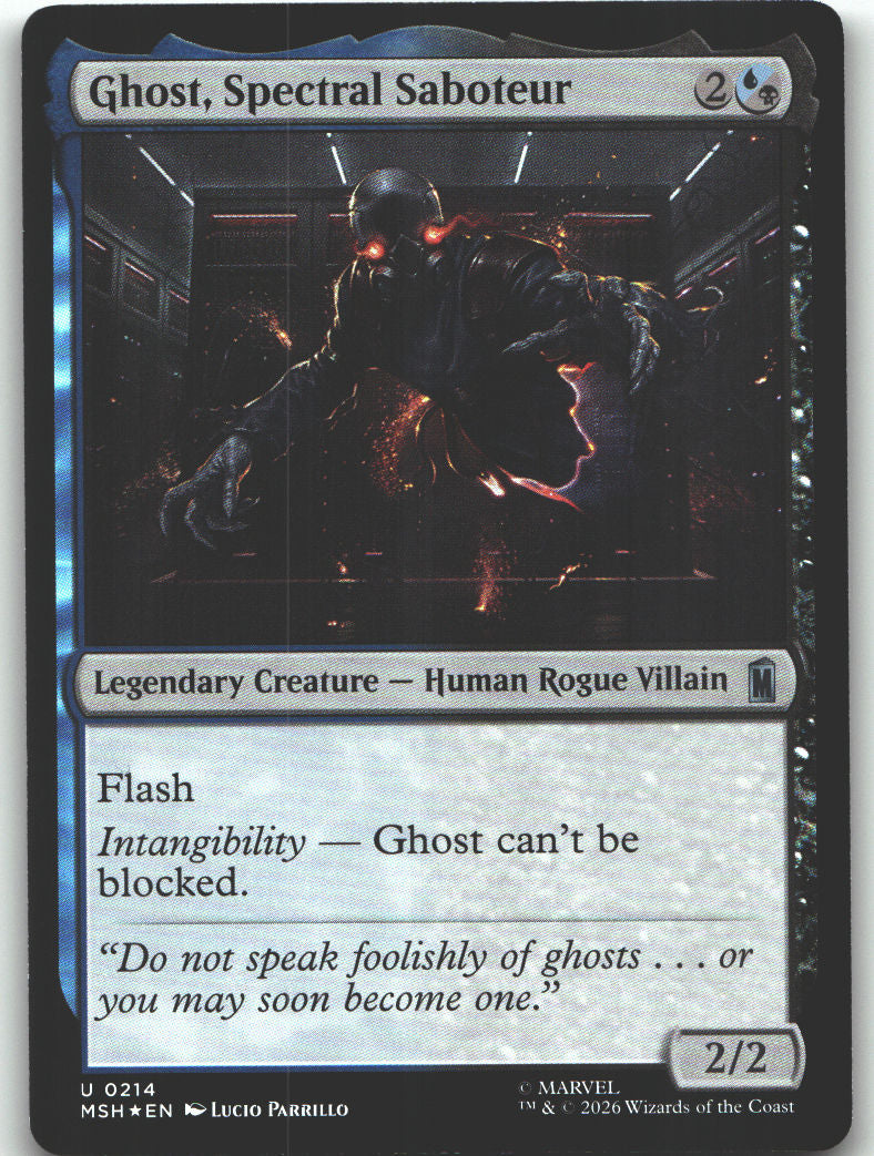 Ghost, Spectral Saboteur