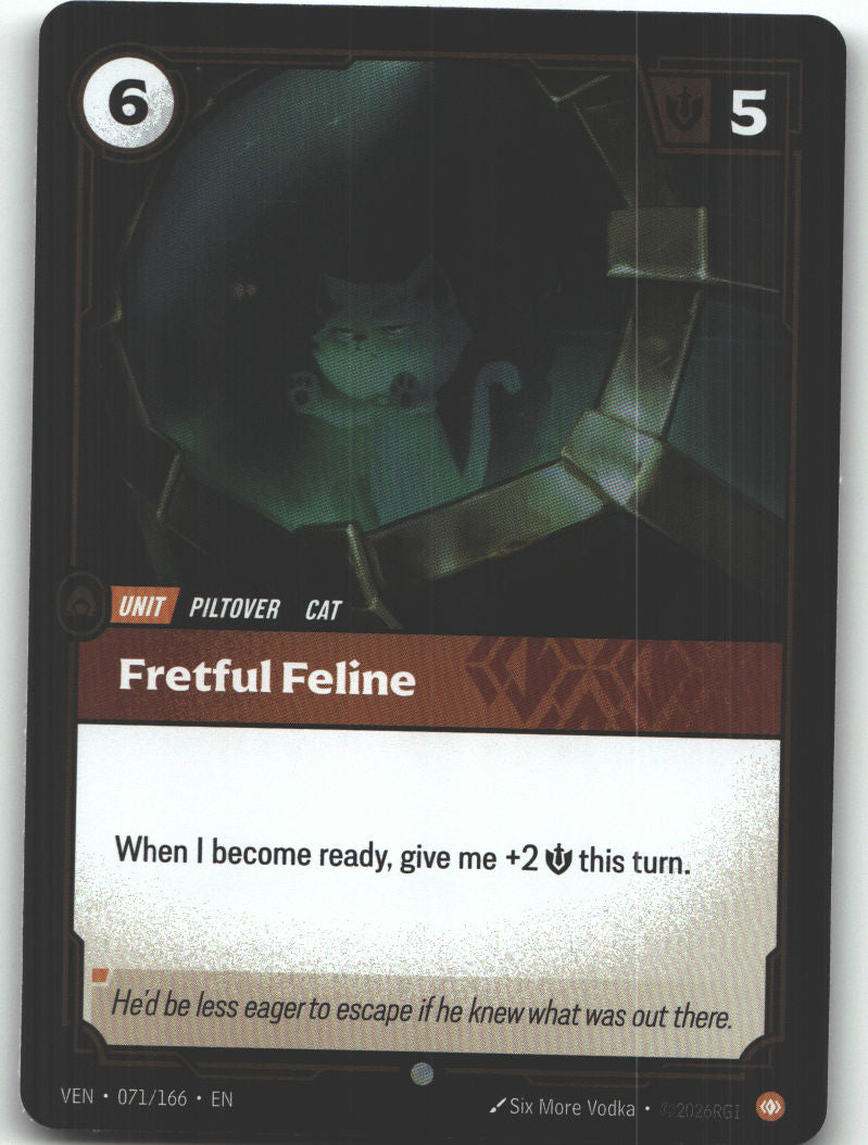 Fretful Feline