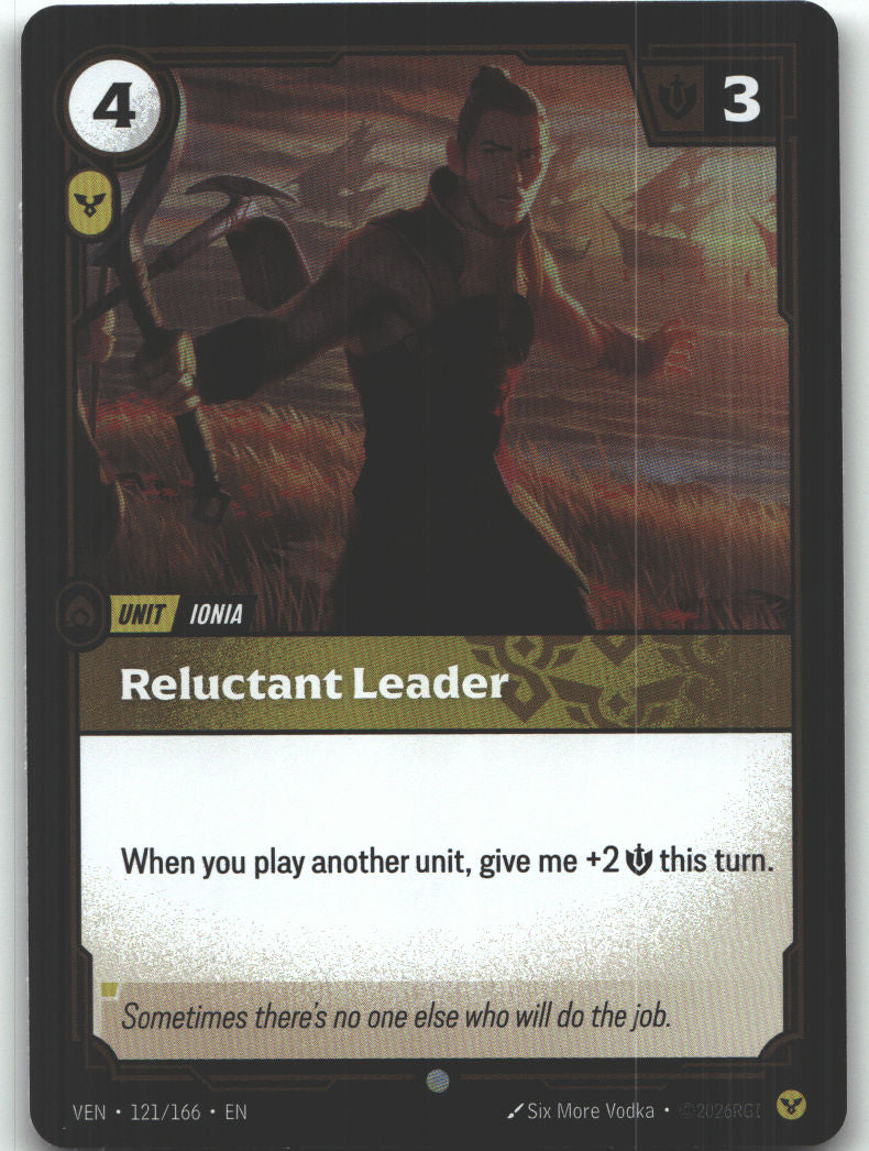 Reluctant Leader