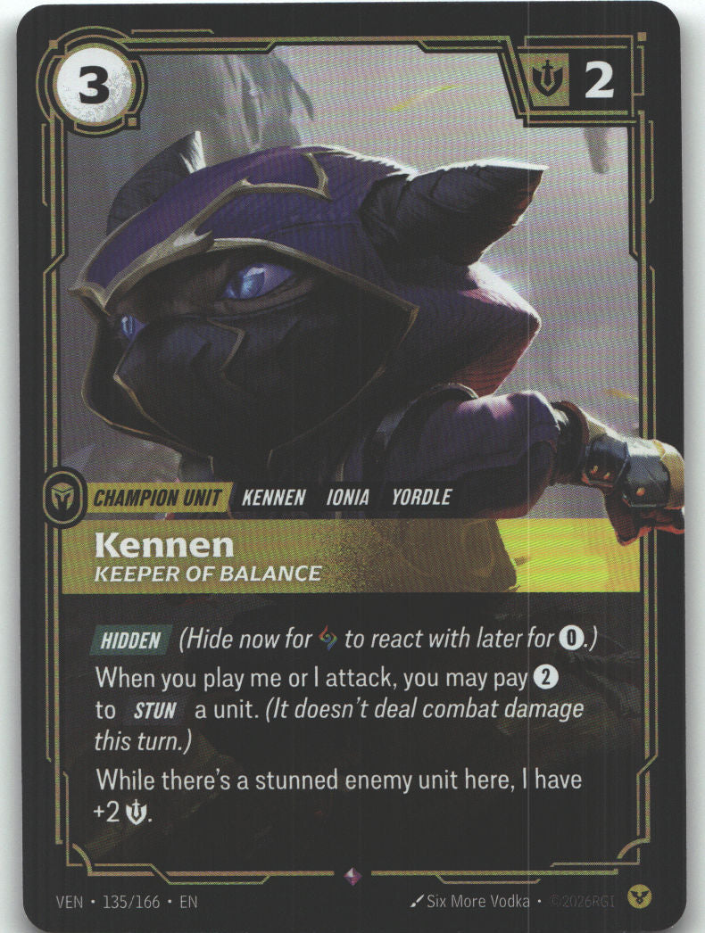 Kennen, Keeper of Balance