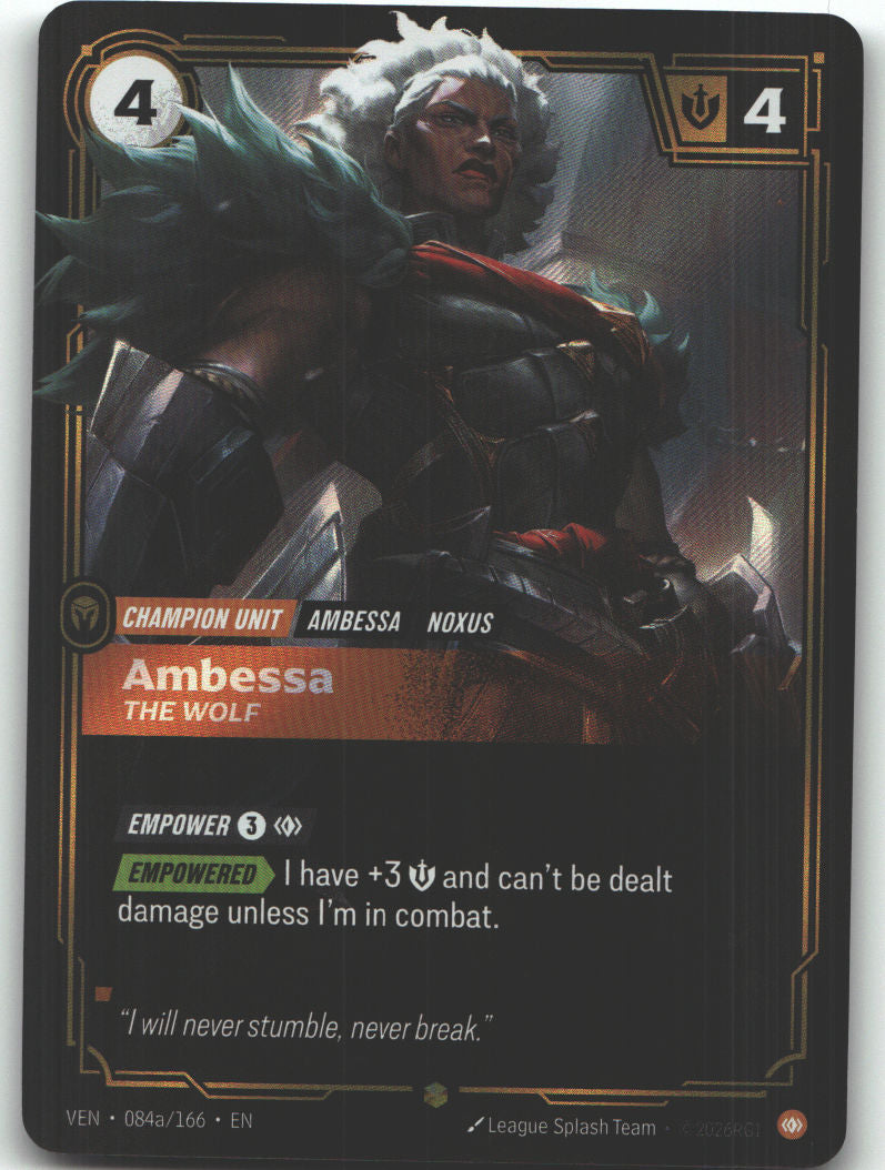 Ambessa, The Wolf (Alternate Art)