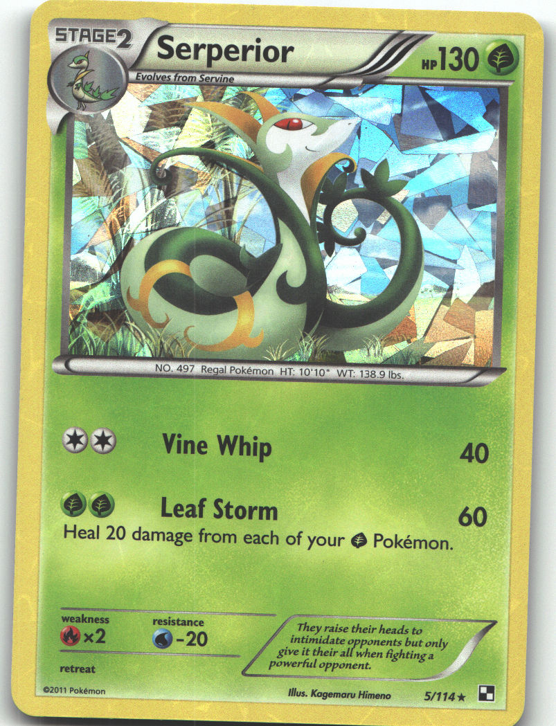 Serperior - 5/114 (Cracked Ice Holo)