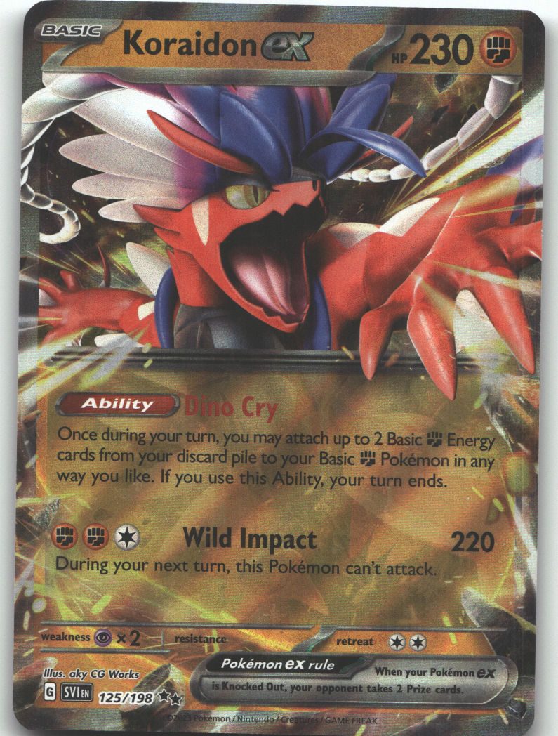 Koraidon ex - 125/198