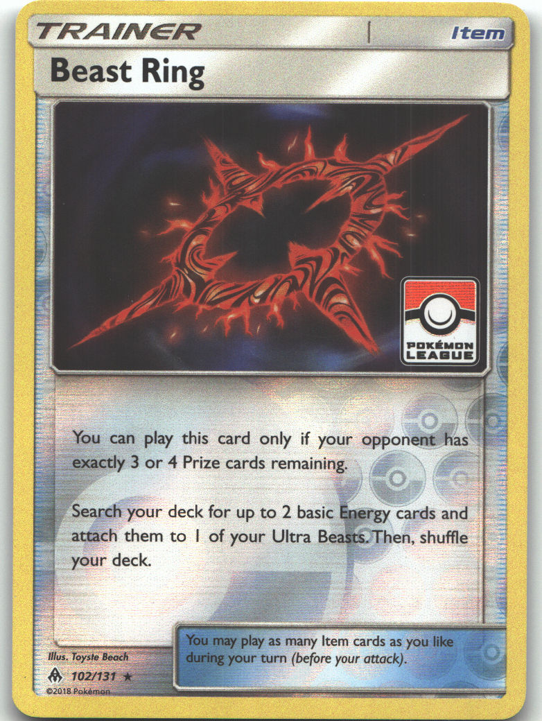Beast Ring - 102/131 (Pokemon League)