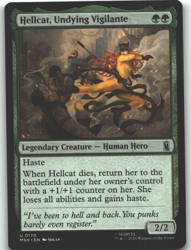 Hellcat, Undying Vigilante