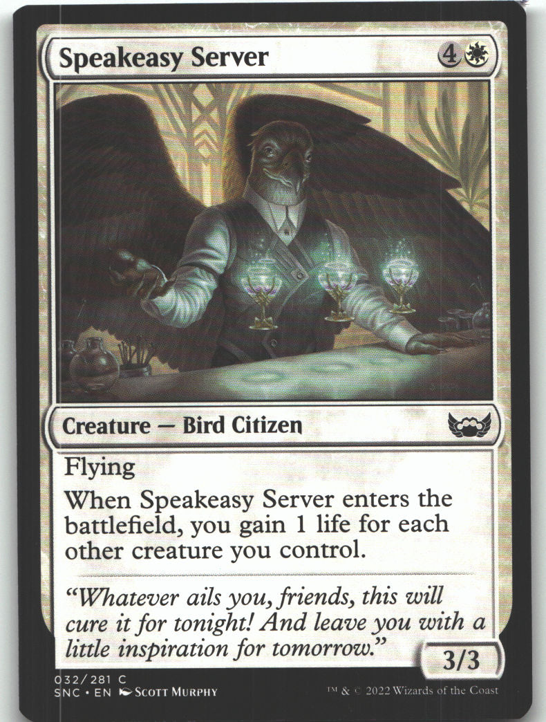 Speakeasy Server