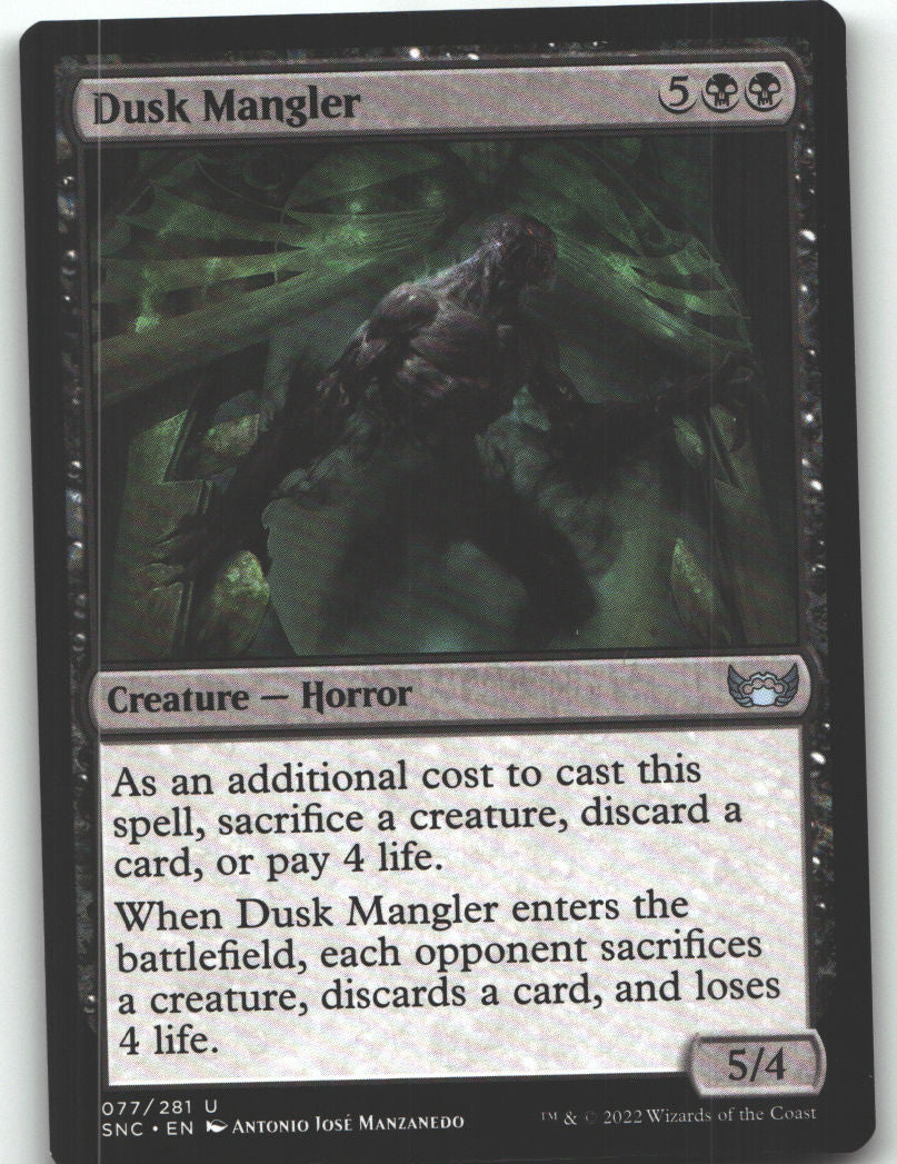 Dusk Mangler