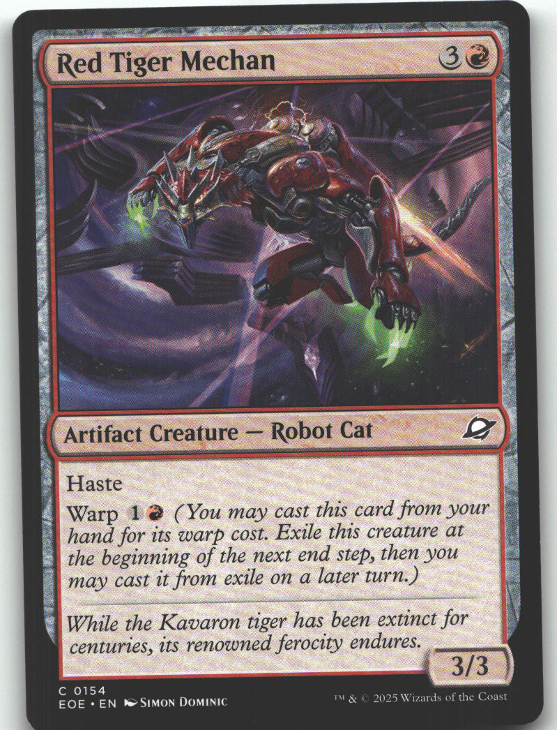 Red Tiger Mechan