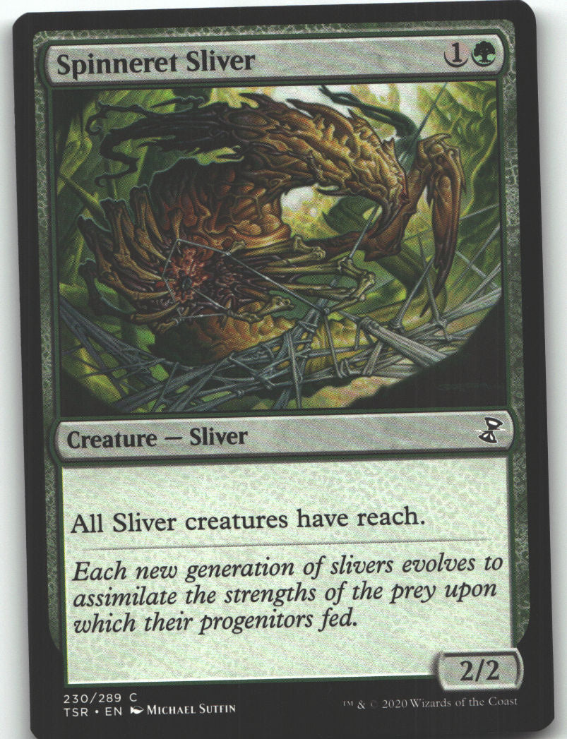 Spinneret Sliver