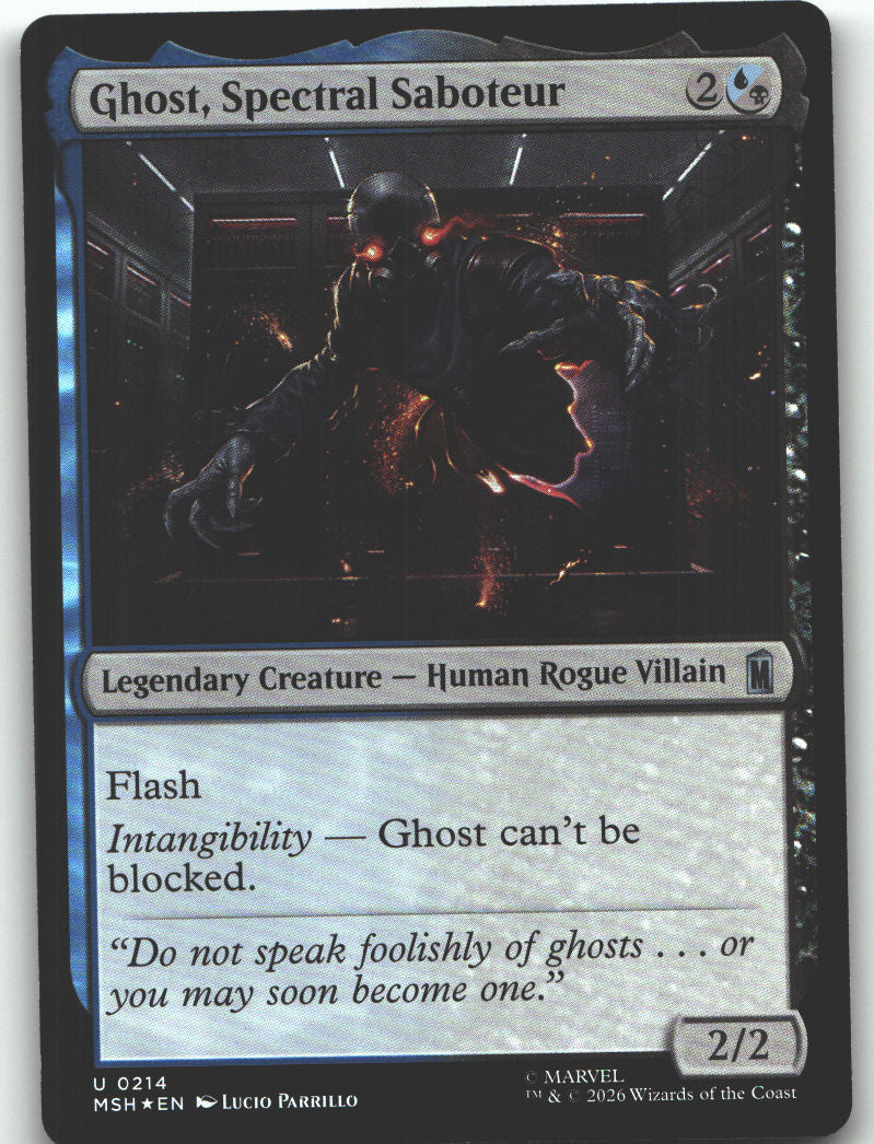 Ghost, Spectral Saboteur