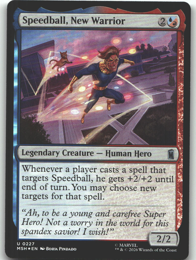 Speedball, New Warrior