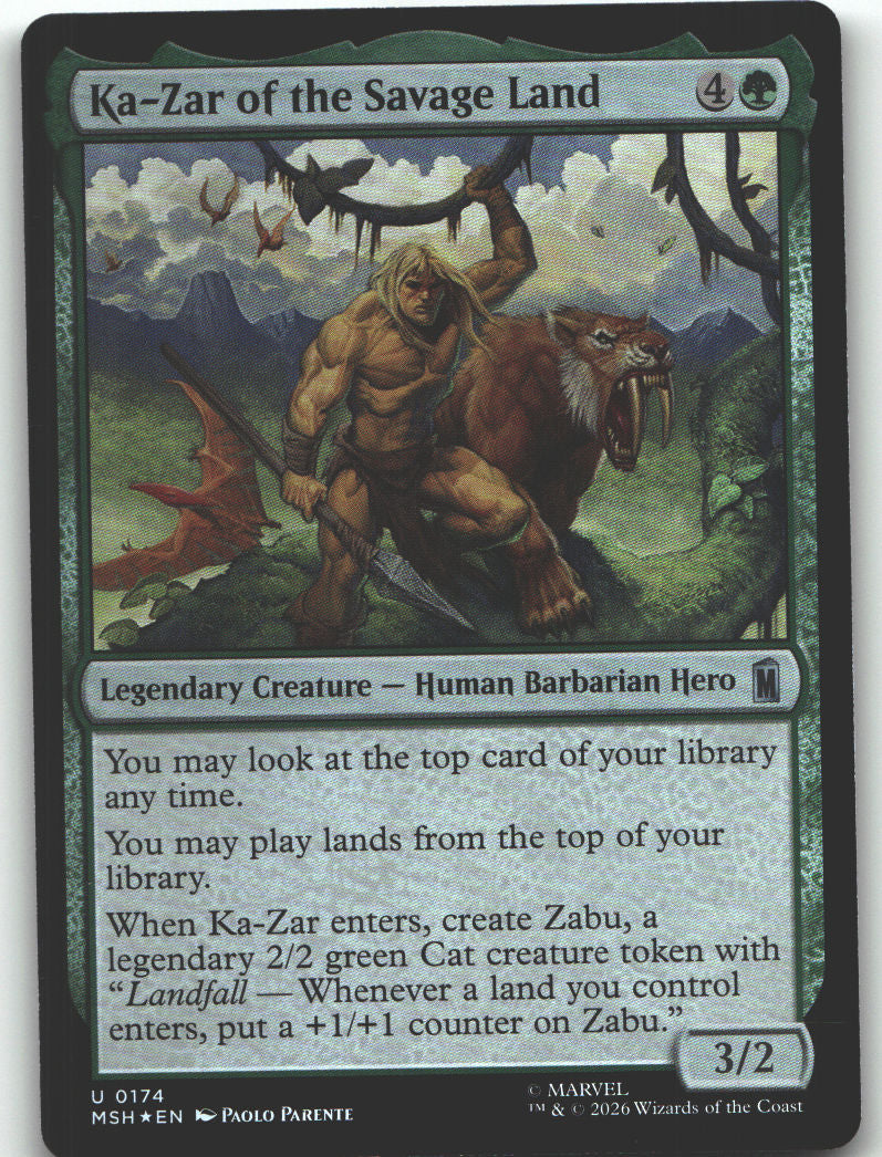 Ka-Zar of the Savage Land