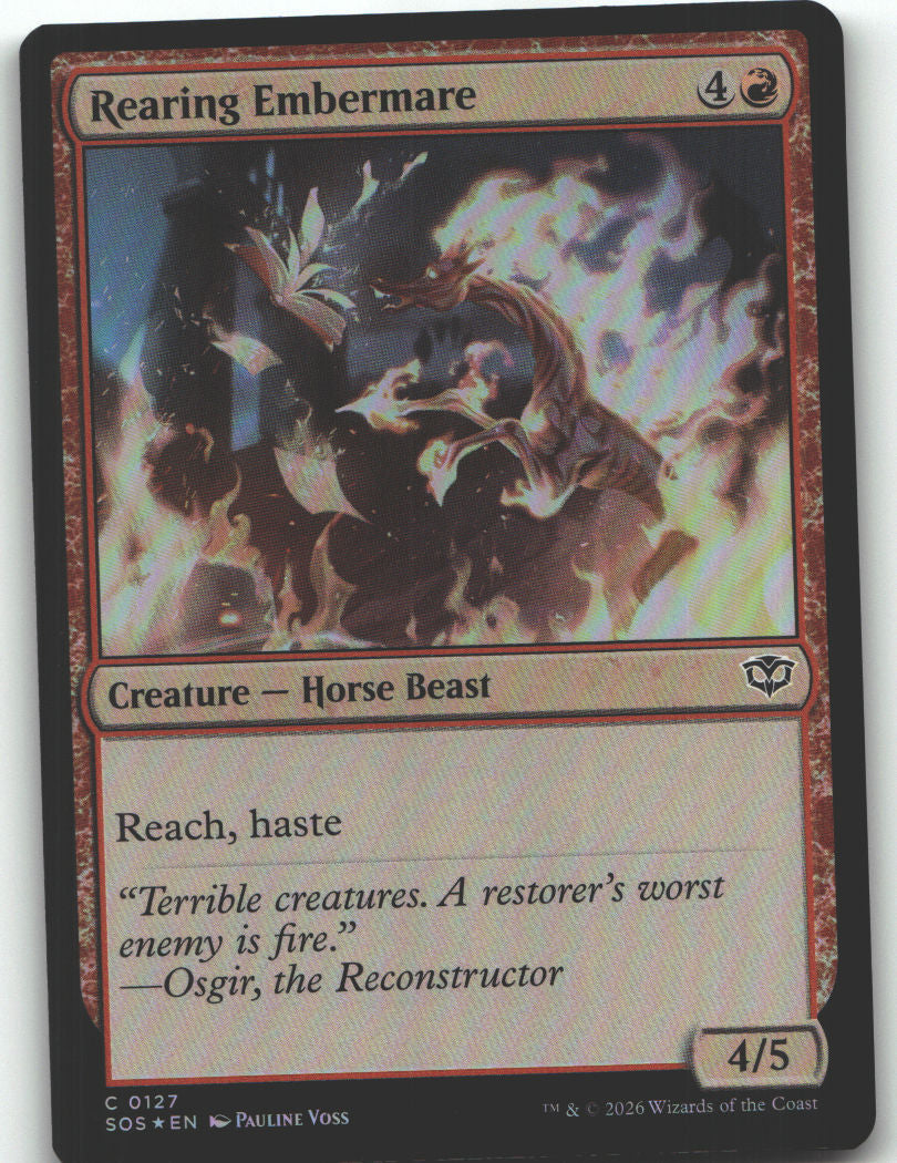 Rearing Embermare