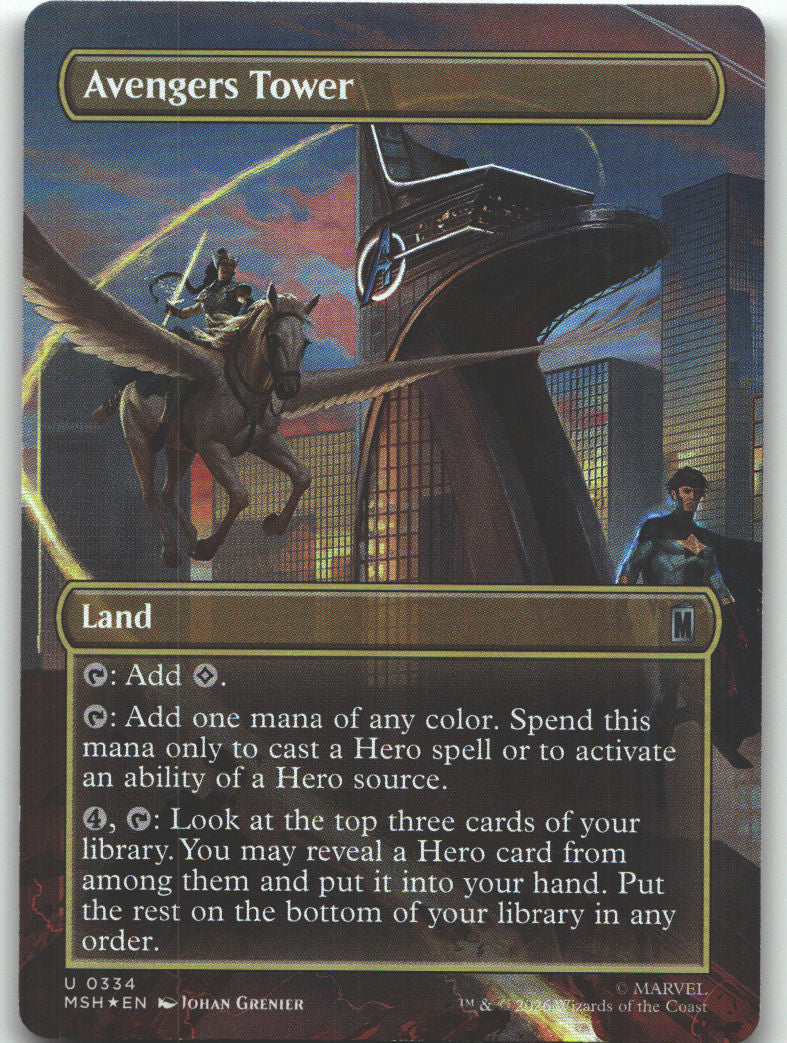 Avengers Tower (Borderless)