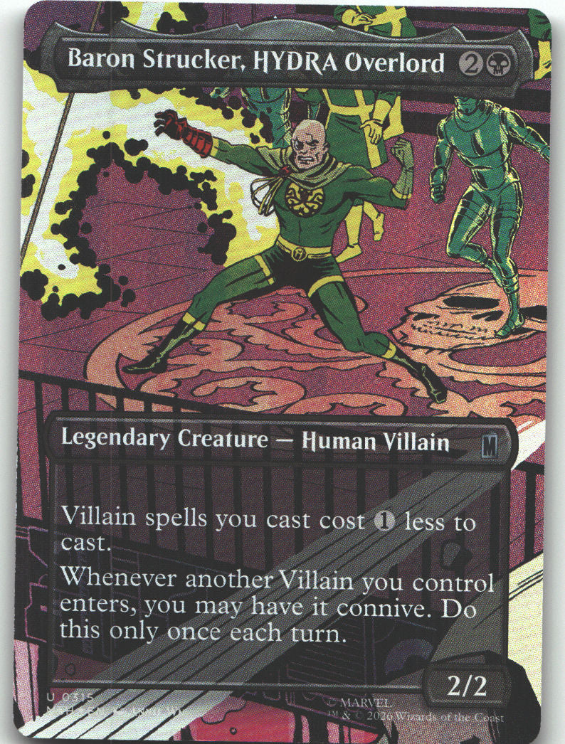 Baron Strucker, HYDRA Overlord (Borderless)