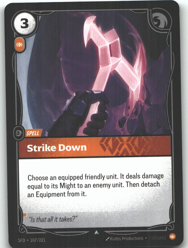 Strike Down