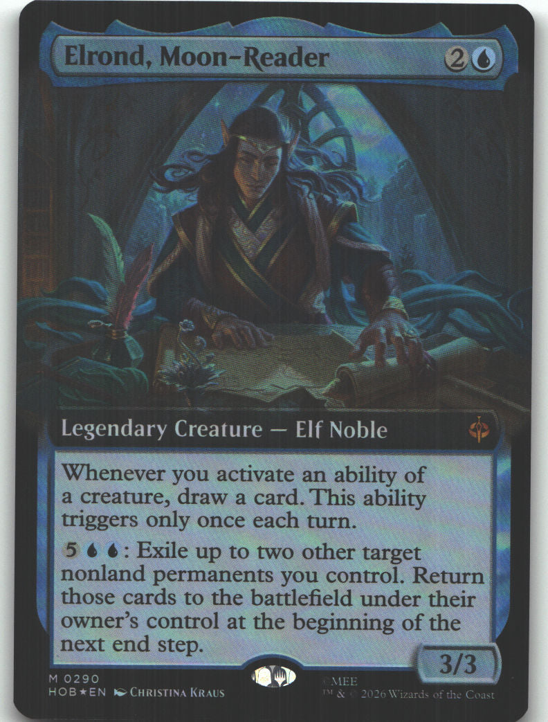 Elrond, Moon-Reader (Extended Art)
