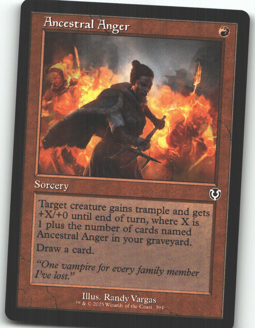 Ancestral Anger (Retro Frame)